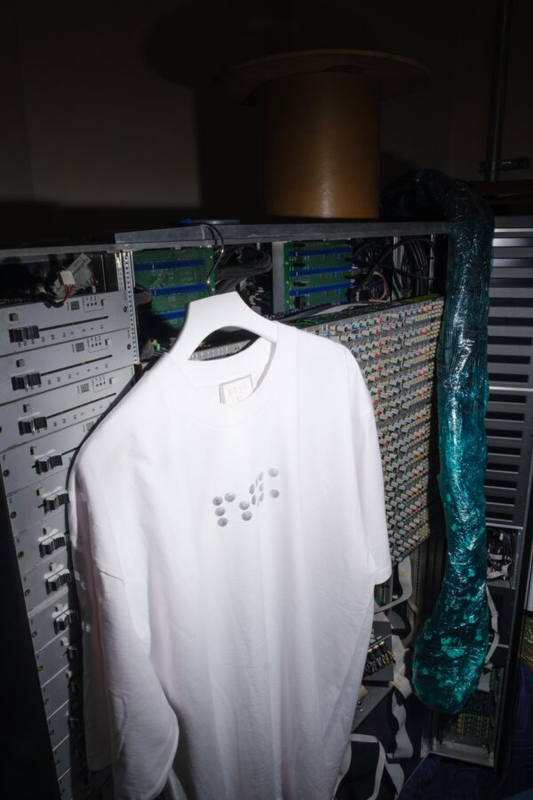 ptyk - Rhodium Puff Print Tee - White - Image 3