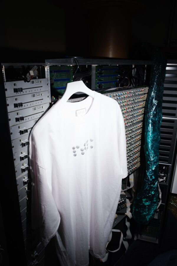 ptyk - Rhodium Puff Print Tee - White - Image 2
